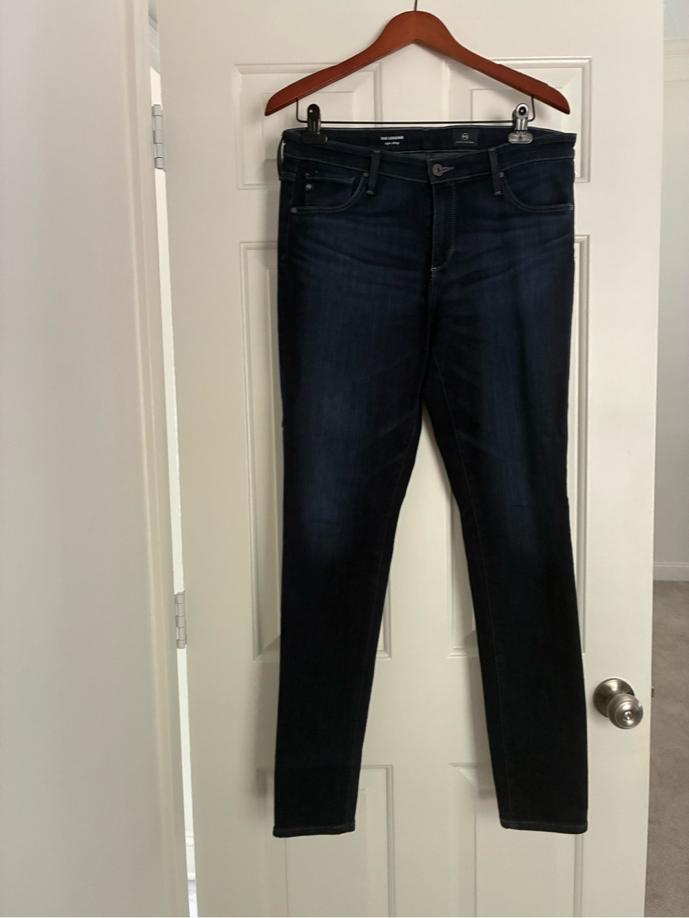 AG Adriano Goldschmied Dark Indigo Skinny Jeans